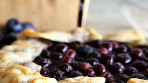 Easy Blueberry Pie - Little Spoon Farm