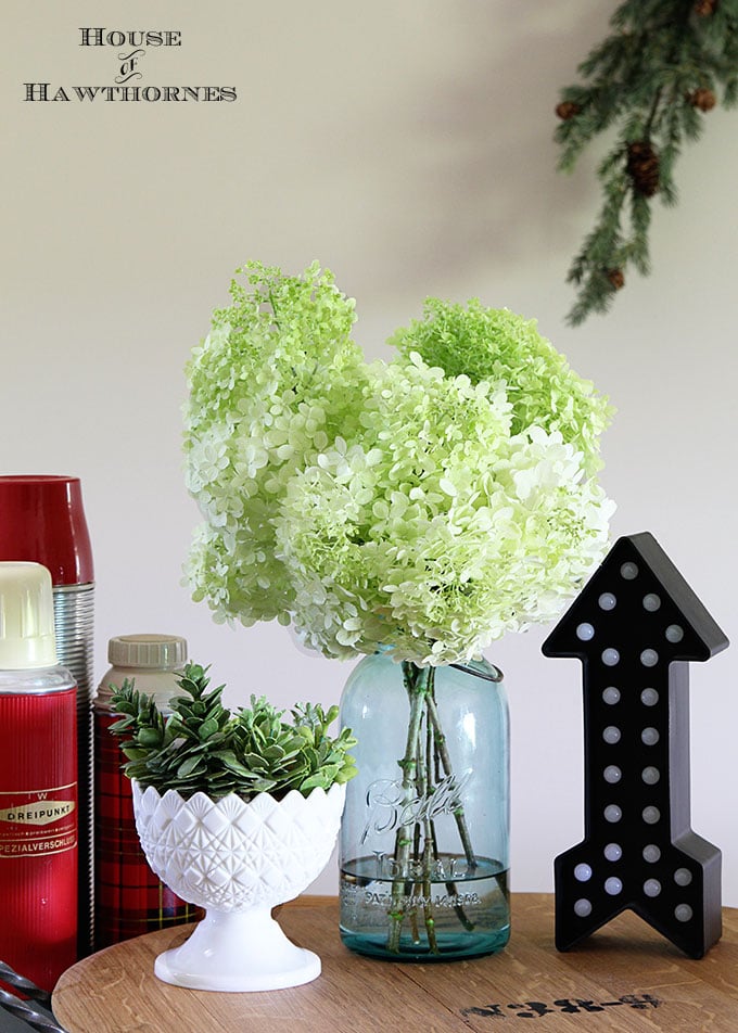 How to Make a Dried Hydrangea Vase 
