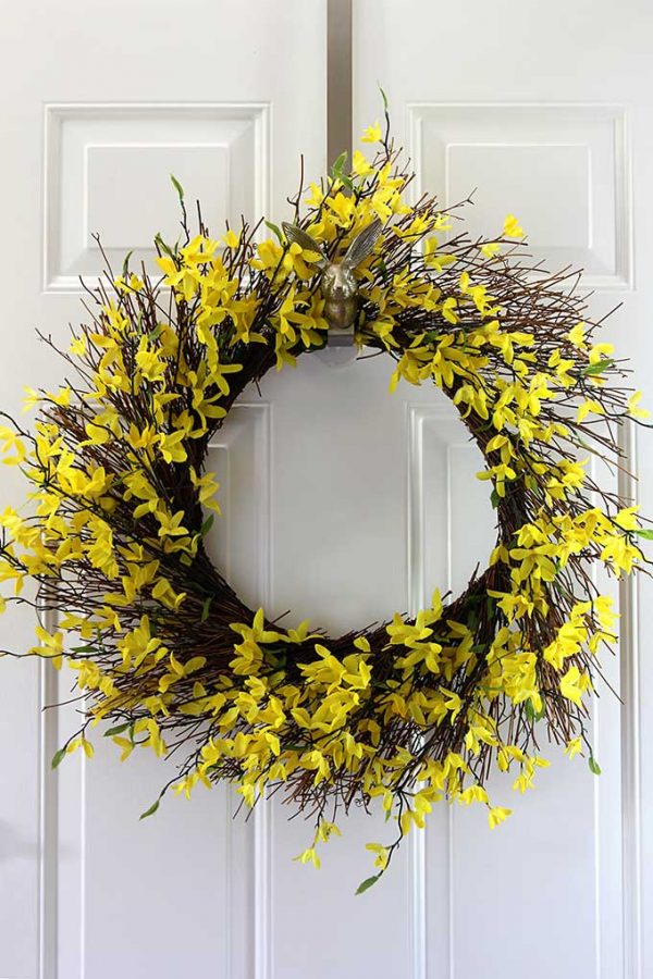 Easy To Make Fall Grapevine Wreath - House of Hawthornes