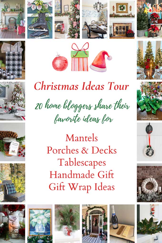 Blogger's Christmas Ideas Tour for inspiration for holiday gift ideas and home decor! 