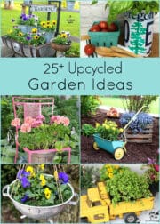 25+ Upcycled Garden Ideas - House of Hawthornes