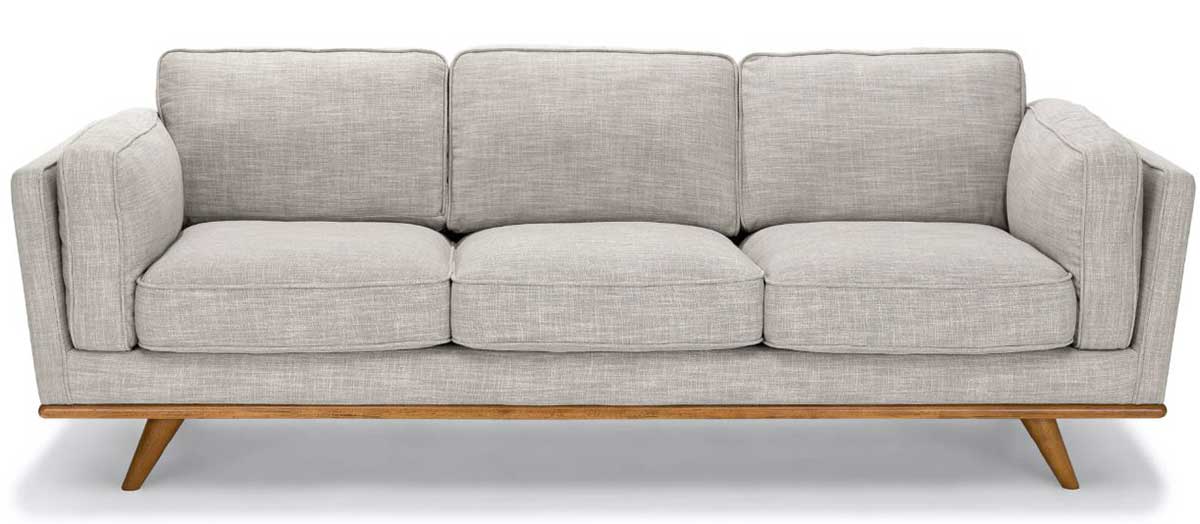 Timber sofa from Article