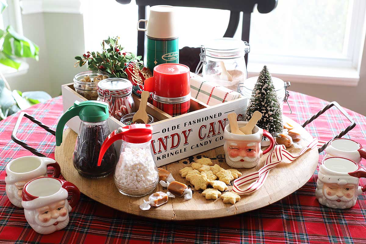 Holiday Hot Chocolate Bar With Homemade Mix Recipe - House of Hawthornes