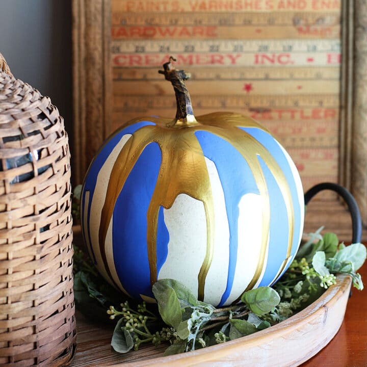 Pour Painting Pumpkins No Carve Pumpkin Decorating   Pour Paint Pumpkin Fall Decor 2037 720x720 