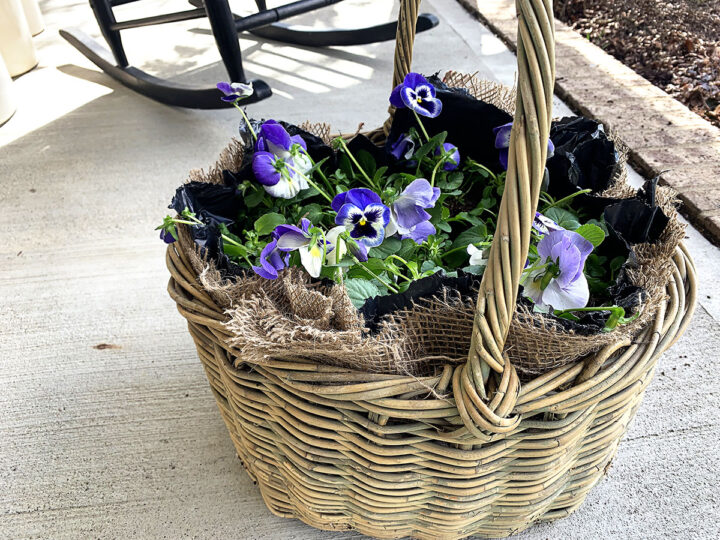 How To Make Planters Out Of Baskets (A DIY Guide) House of Hawthornes