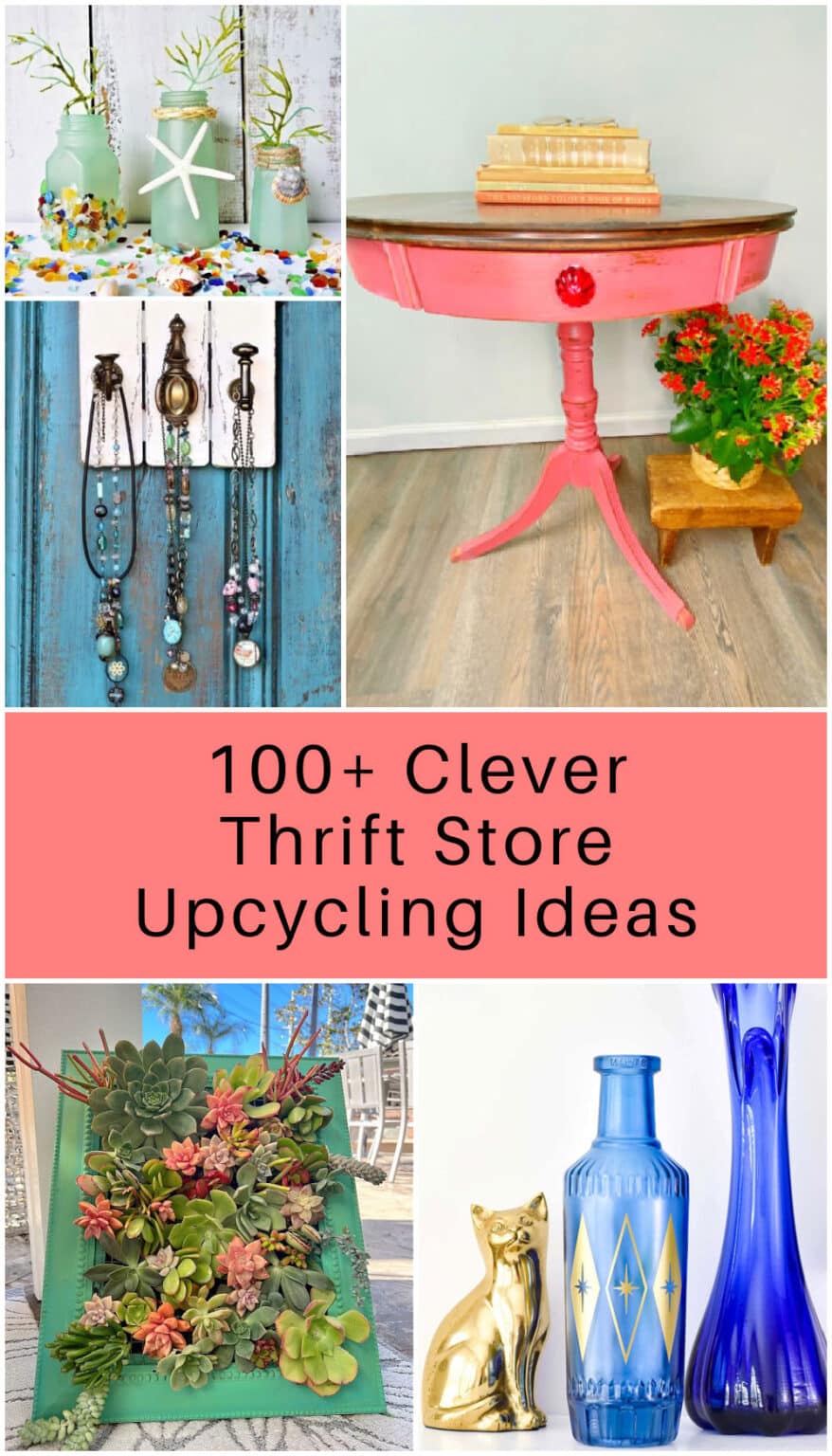 100 Clever Upcycling Ideas For Your Thrift Store Treasures